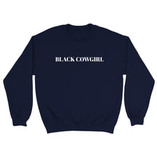 Load image into Gallery viewer, Black cowgirl Sweatshirt