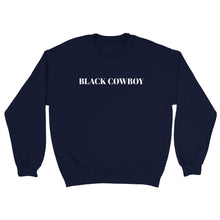 Load image into Gallery viewer, Black Cowboy Sweatshirt