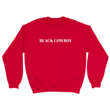 Load image into Gallery viewer, Black Cowboy Sweatshirt