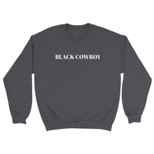 Load image into Gallery viewer, Black Cowboy Sweatshirt