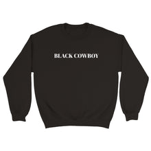 Load image into Gallery viewer, Black Cowboy Sweatshirt