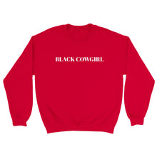 Load image into Gallery viewer, Black cowgirl Sweatshirt