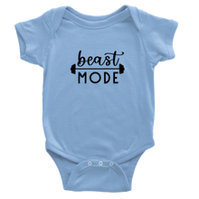 Load image into Gallery viewer, Beast mode baby onesie