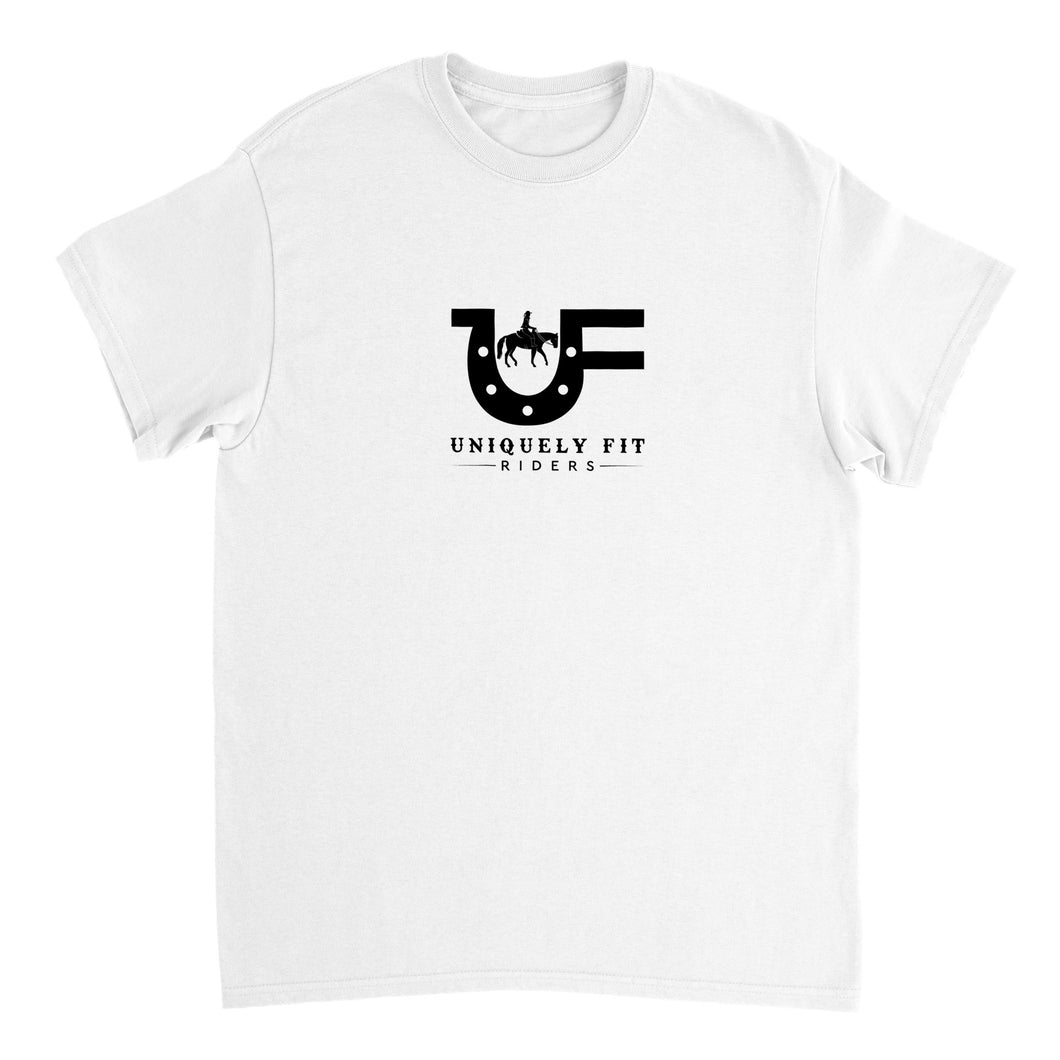 Uniquely Fit Riders black logo