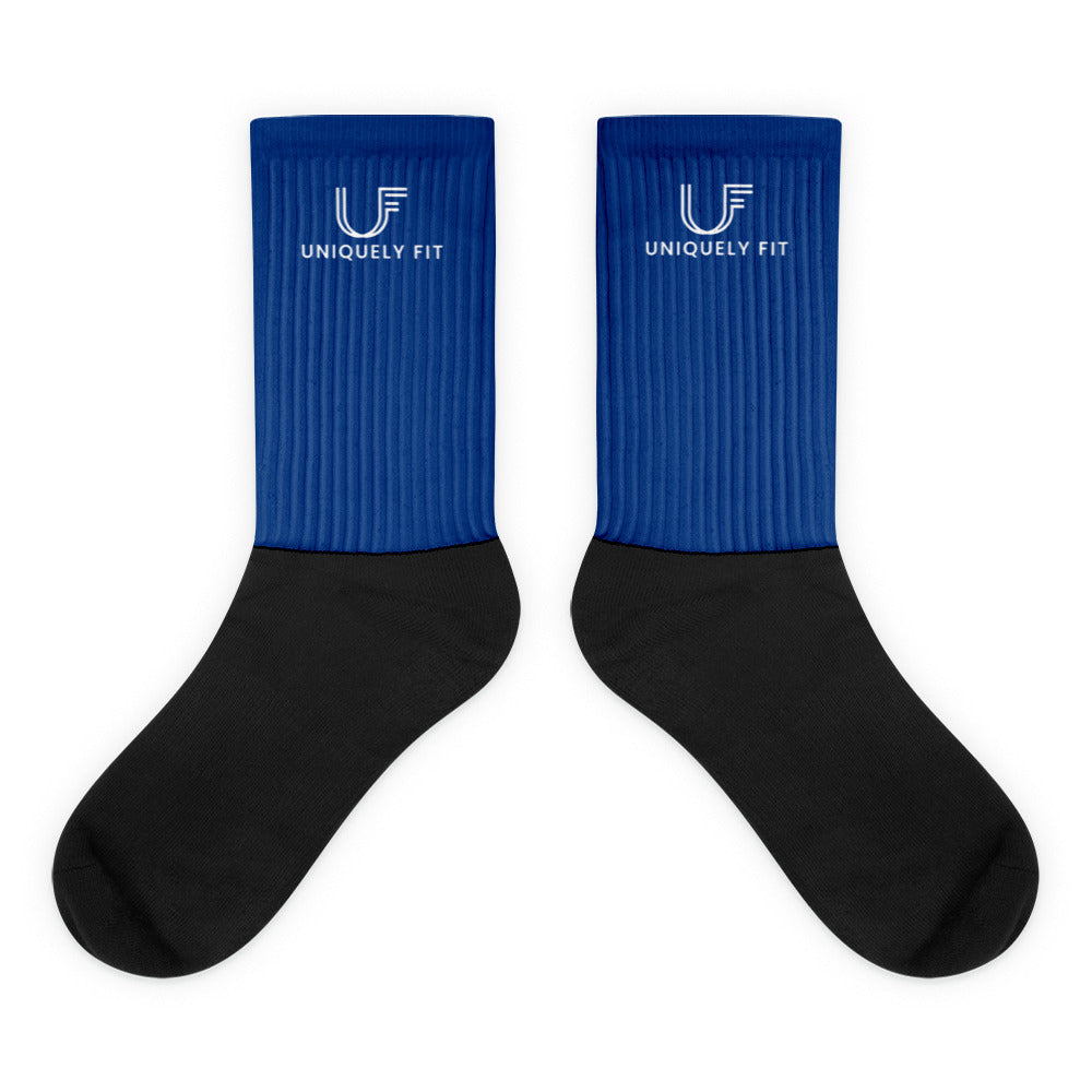 Blue Uniquely Fit Socks