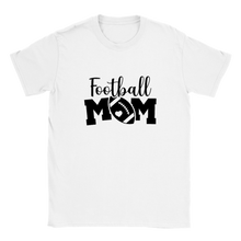 Load image into Gallery viewer, Football mom Crewneck T-shirt
