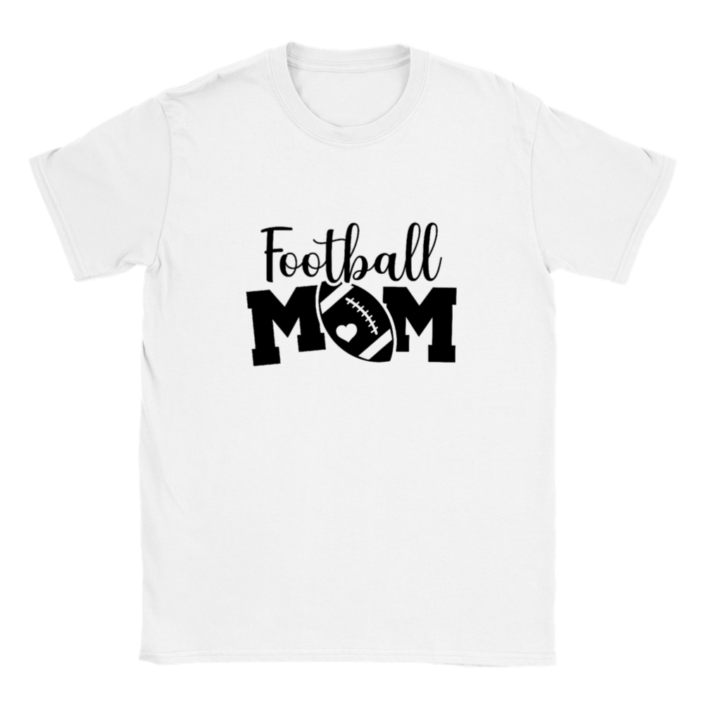 Football mom Crewneck T-shirt