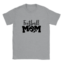 Load image into Gallery viewer, Football mom Crewneck T-shirt
