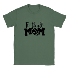 Load image into Gallery viewer, Football mom Crewneck T-shirt
