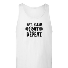 Load image into Gallery viewer, EAT. SLEEP. GYM TANK
